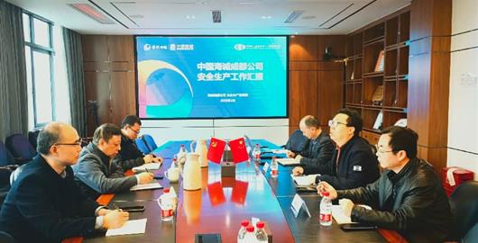 中輕集團安全總監、中國海誠安全總監一行到公司檢查指導安全生產工作